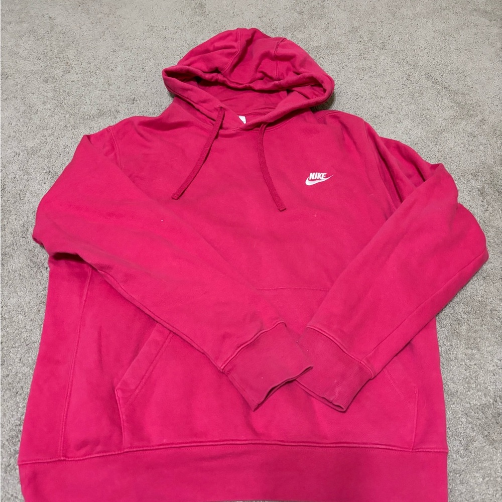 Nike Fuchsia Pullover Hoodie